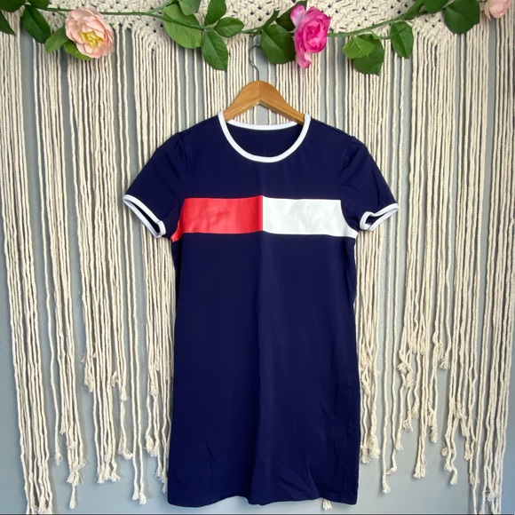 Vintage Tommy Hilfiger T-Shirt Dress - Picture 2 of 5
